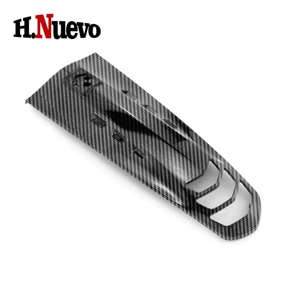 2023 2024 Motorcycle Front Belt Horn Cover Fairing Accessories Carbon Fiber Pattern Parts For Vespa S125 i-GET