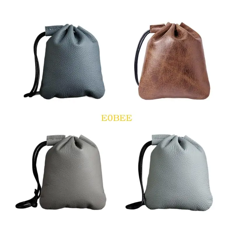 

E0BE Natural Leather Jewelry Wedding Gift Packaging Color Addition