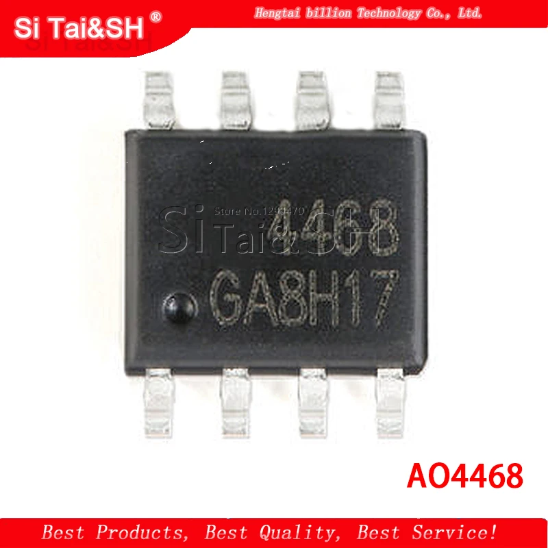 

10 шт./лот Новинка AO4468 SOP-8 4468 N-Channel MOSFET