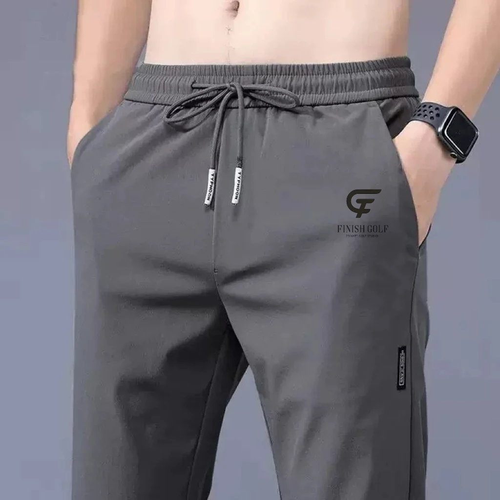 Airy Mesh Breathable Pants for Men Stretch Casual Trousers Summer Thin Quick Dry Joggers Straight Leg Plus Size 5XL