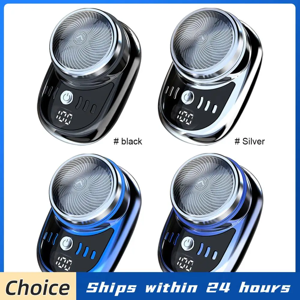 

Электробритва портативная, для мужчин, для путешествий, для влажного и сухого бритья, с зарядкой через USB Type-C, мини-бритва для мужчин