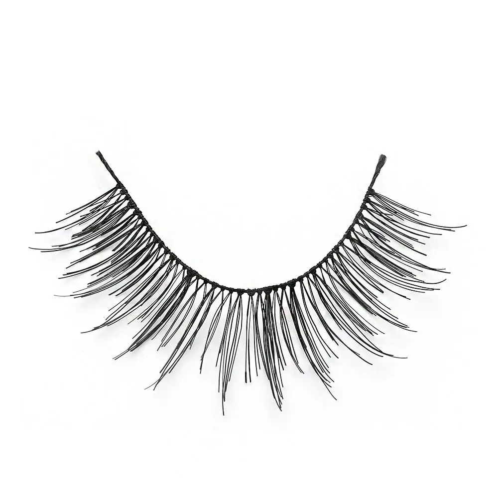 10Pair False Eyelashes Long Thick Cross Natural Black Fashion Fake lash Eye Makeup tool