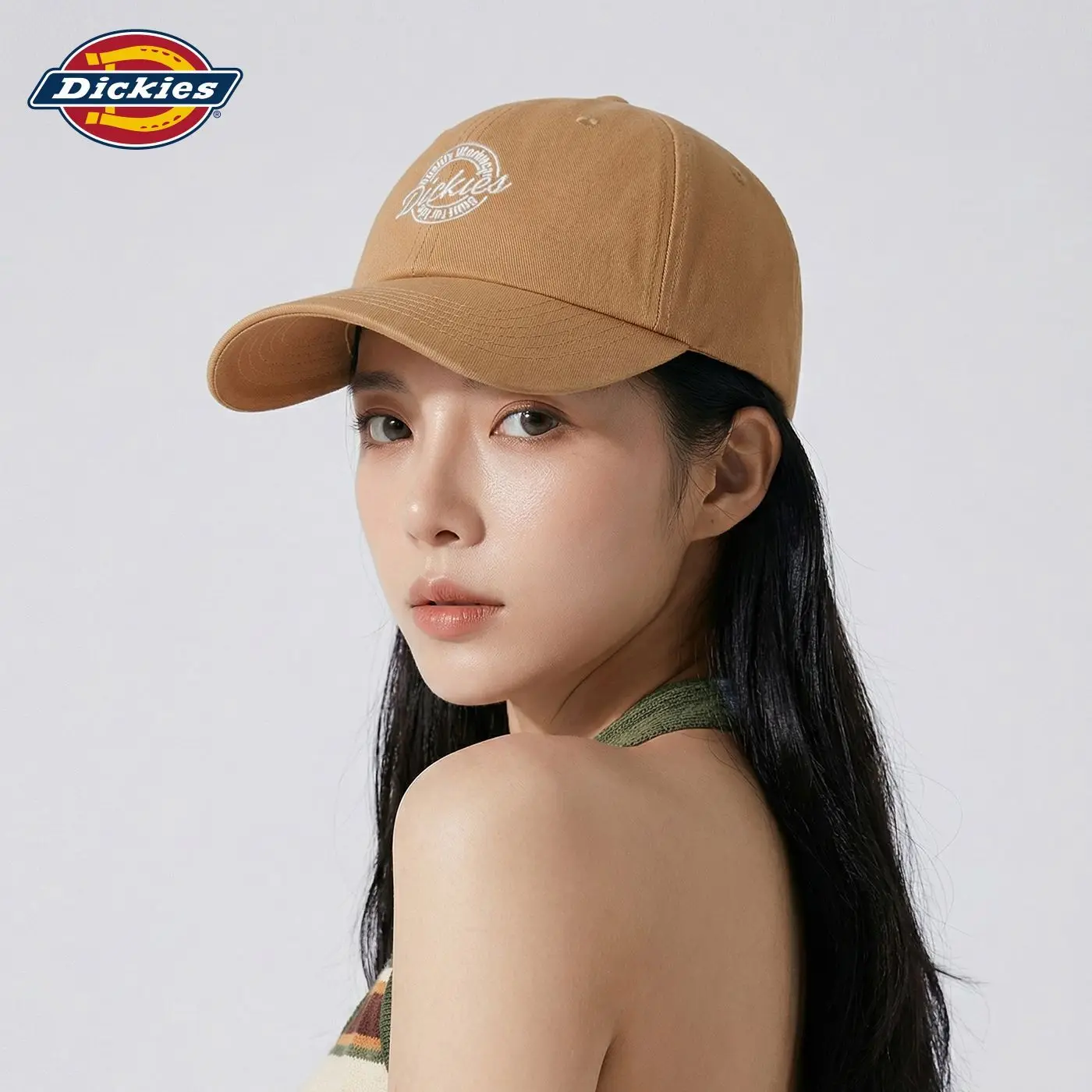 Dickies Classic Embroidered Baseball Cap, Soft Structured Hat, 3D Sun Protection Outdoor Sports Casual Cap