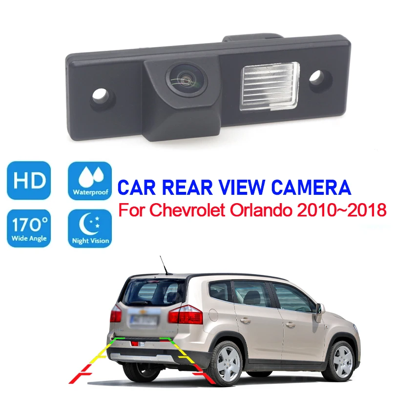 CCD HD Fisheye Rear View Camera For Chevrolet Orlando 2010 2011 2012 2013 2014 2015 2016 2017 2018 Car Reverse Monitor