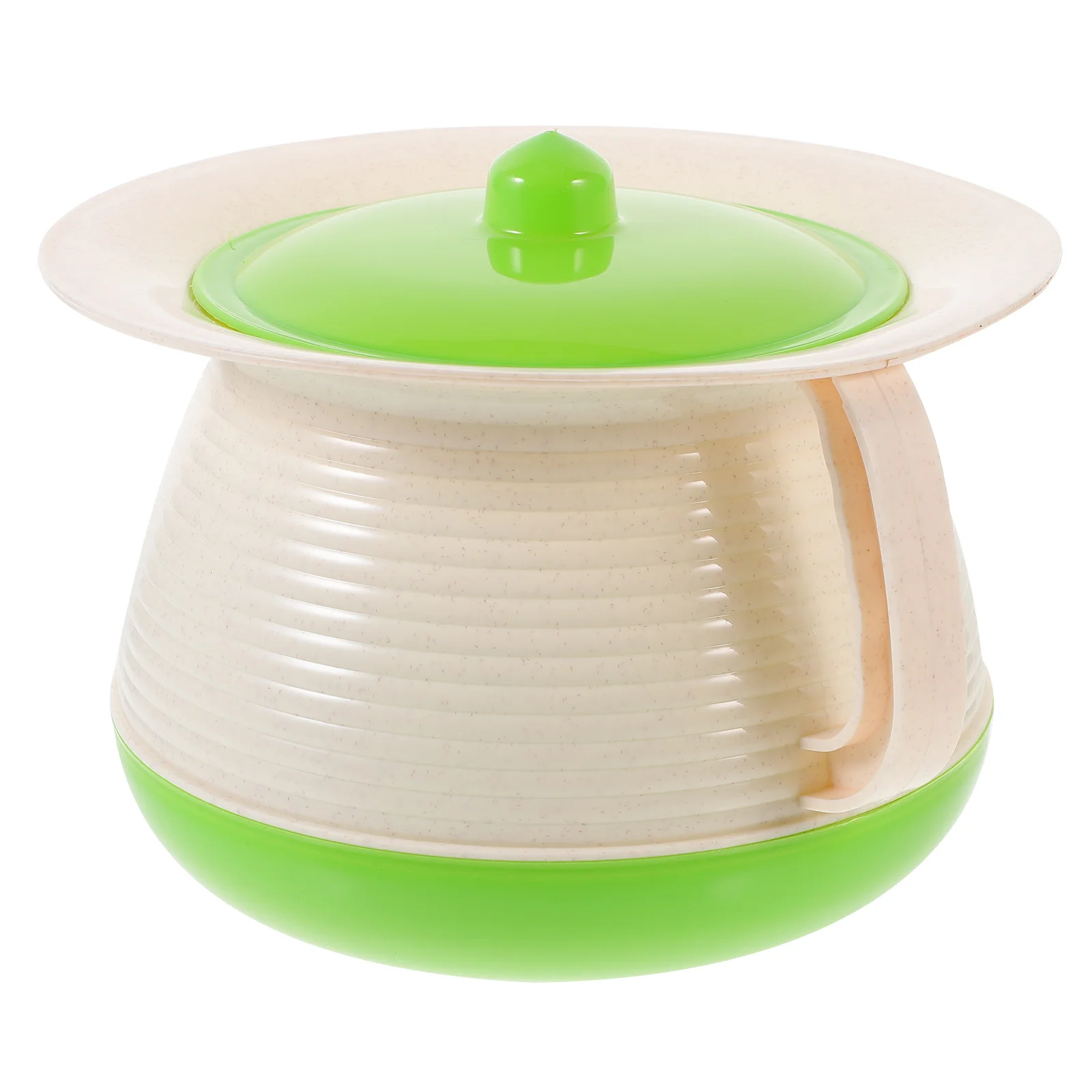 

Infant Urine Bucket Reusable Plastic Chamber Pot Portable Bedside Toilet Lid Stain Resistant Odor Isolation For Home Travel