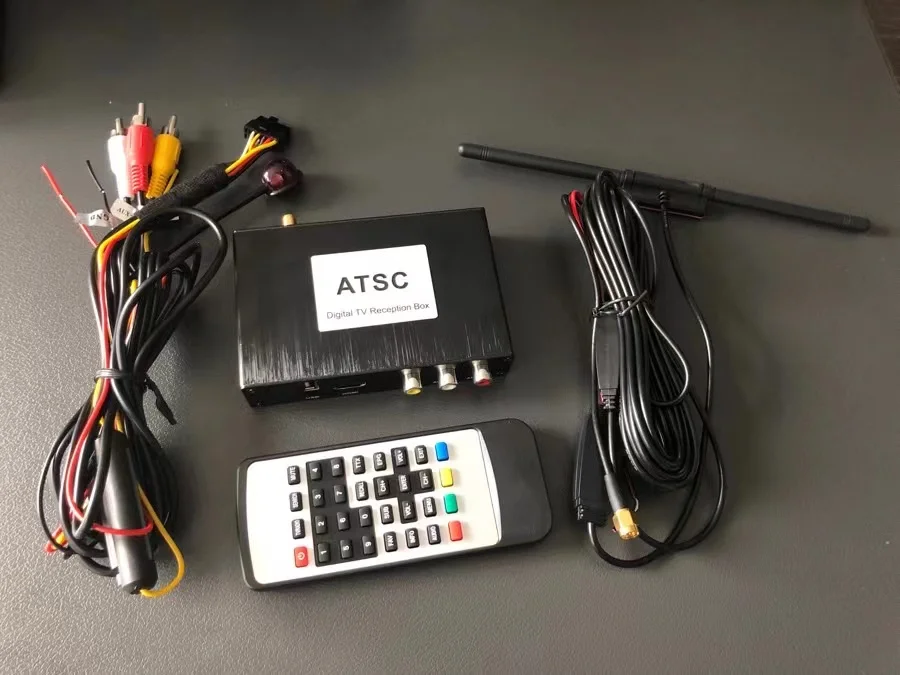 

ATSC set-top box suitable for Nortth American MexicoDigital TV receiver car TV box mobile digital Car TV Tuner DVB-T TV Receiver