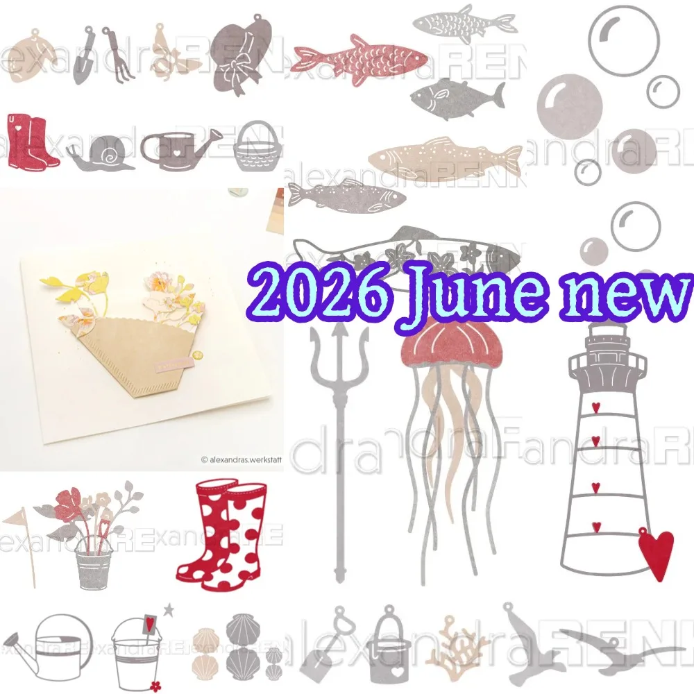 Metal Cutting Dies For Scrapbook Diary Decoration Embossing Template DIY Greeting Card Handmade Embroidery Frame Stamps 2026 NEW