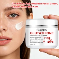 JUINHOU Glutathione Vitamine C Crème et Sérum Éclaircissants Visage – Unifie le Teint, Niacinamide, Anti-oxydation, Peau Éclatante 5