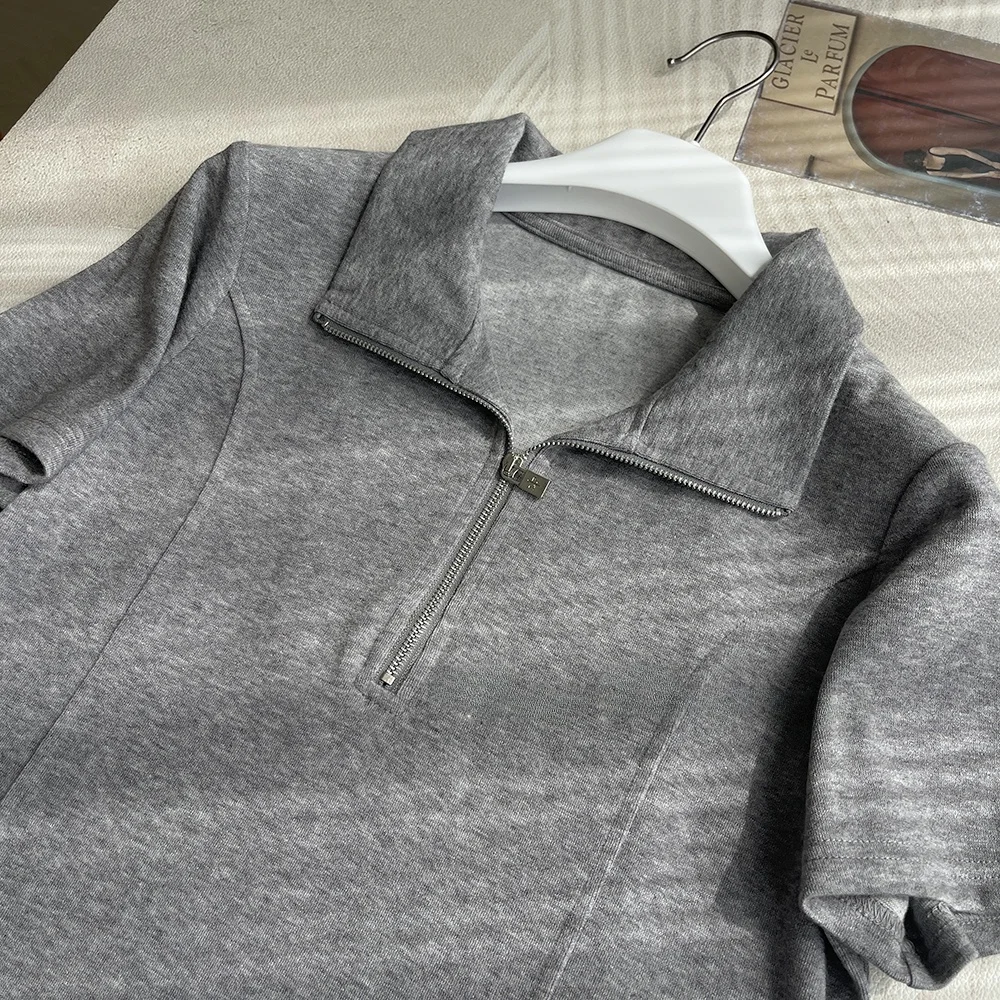 

Ультрамягкая футболка для пригородных поездок Sle ort Sve, широкие брюки, комплект из двух предметов, повседневный расклешенный воротник, эластичная талия для похудения