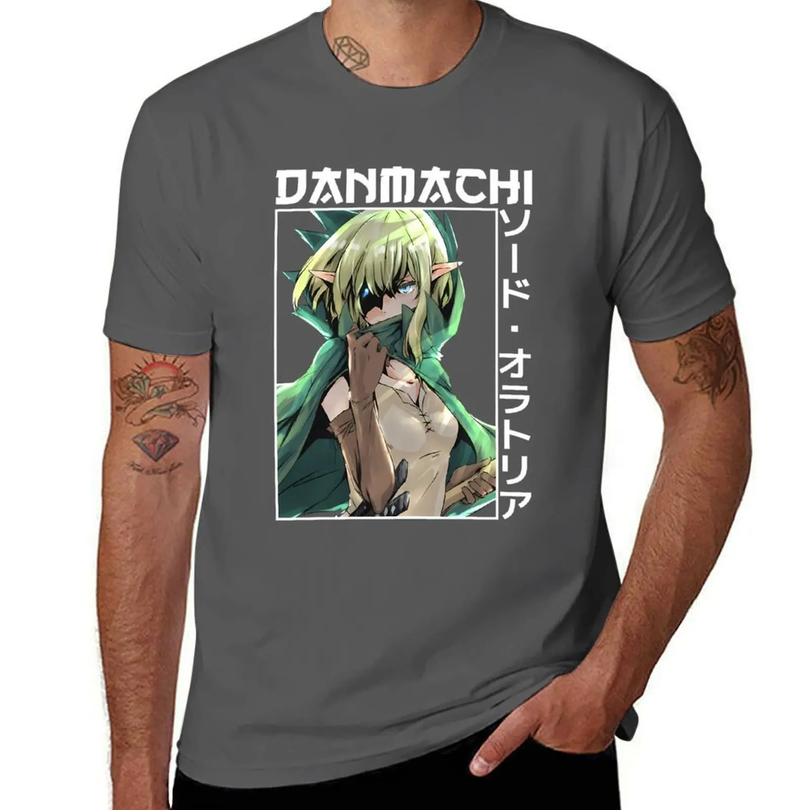 

Ryuu Lion DanMachi Anime Girl Waifu T-Shirt funny t shirts man anime tshirt t shirt man luxury T-Shirt