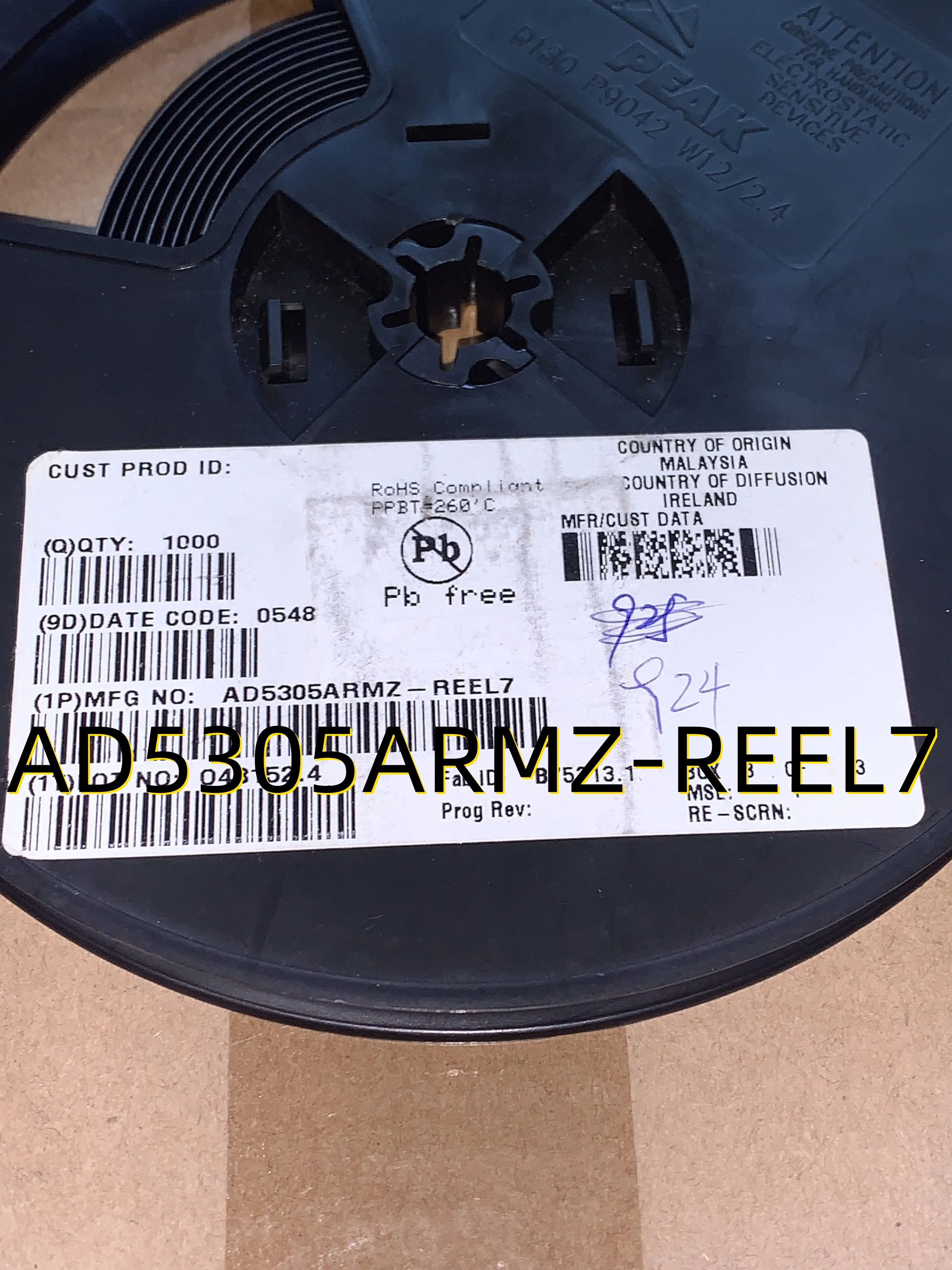 

AD5305ARMZ-REEL7 MSOP10