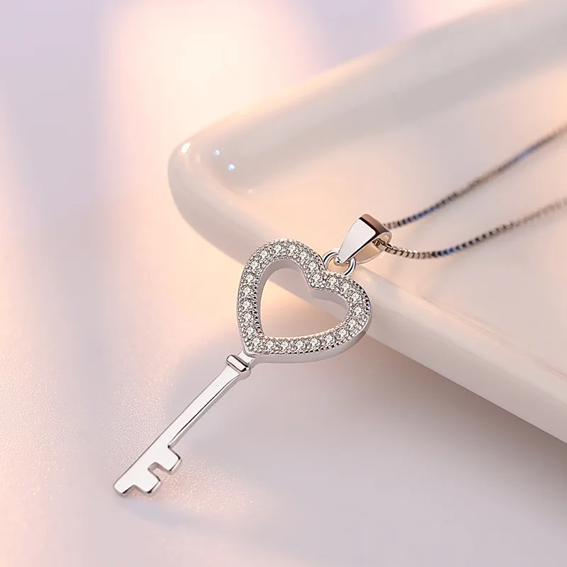 Halskette aus 925er-Sterlingsilber, Zircom für Damen, 18 Karat vergoldet, Schmuckanhänger, Geburtstagsfeier, Geschenk, Schmuck, Geschenk, Neu, N5537