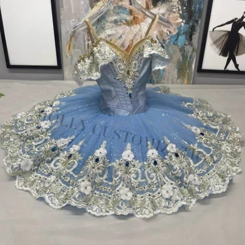 

Высококачественная индивидуальная балетная юбка-туту Bluebird Pirate Dancer Variations, подходящая как для взрослых, так и для детей.