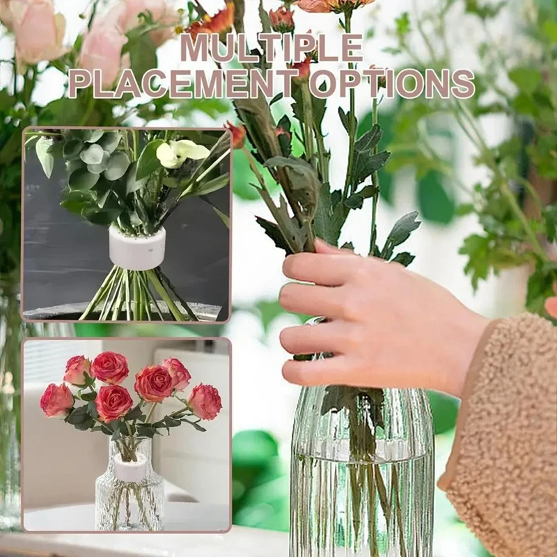 Support de tige de fleur F-3C, Support de tige de Ikebana en spirale fiable, Support d'arrangement floral pour Bouquet de bricolage, accessoire