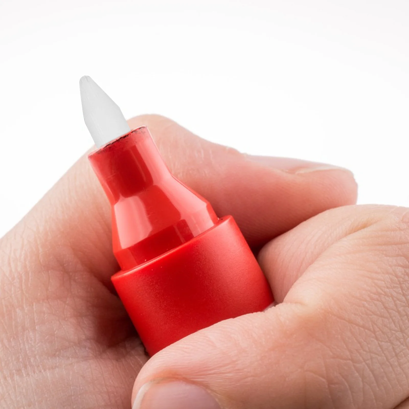 

20 шт., сменные насадки для маркера, нейлоновые наконечники 0,7 мм для акриловых перманентных ручек, гладкое письмо, художественный офис на масляной основе