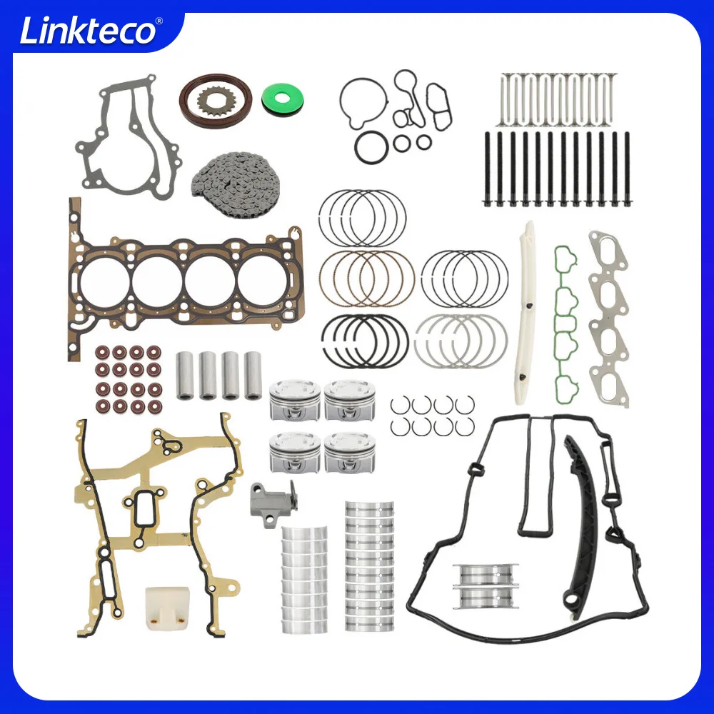 Engine part Full gasket set piston ring & bearing & timing chain kit & bolt set For 11-21 1.4L CHEVROLET SONIC BUICK HS26540PT-1