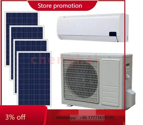 CHKJ for Cheap Prices Solar Air Conditioning Ac&dc Solar Powered Air Conditioner 24000btu 2 Ton 3hp Solar Air Conditioner