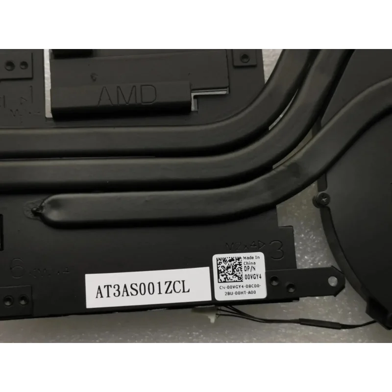 Originale per DELL Alienware m15 Ryzen R5 AMD 80W VENTOLA e dissipatore di calore 0VGY4 00VGY4