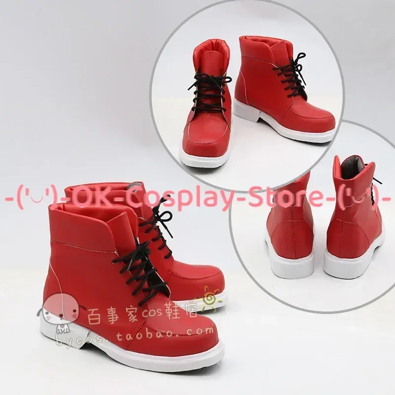[Customized Size] My Hero Academia Izuku Midoriya Cosplay Shoes Anime Roleplay Costume Prop Halloween Party Boots PU Leather