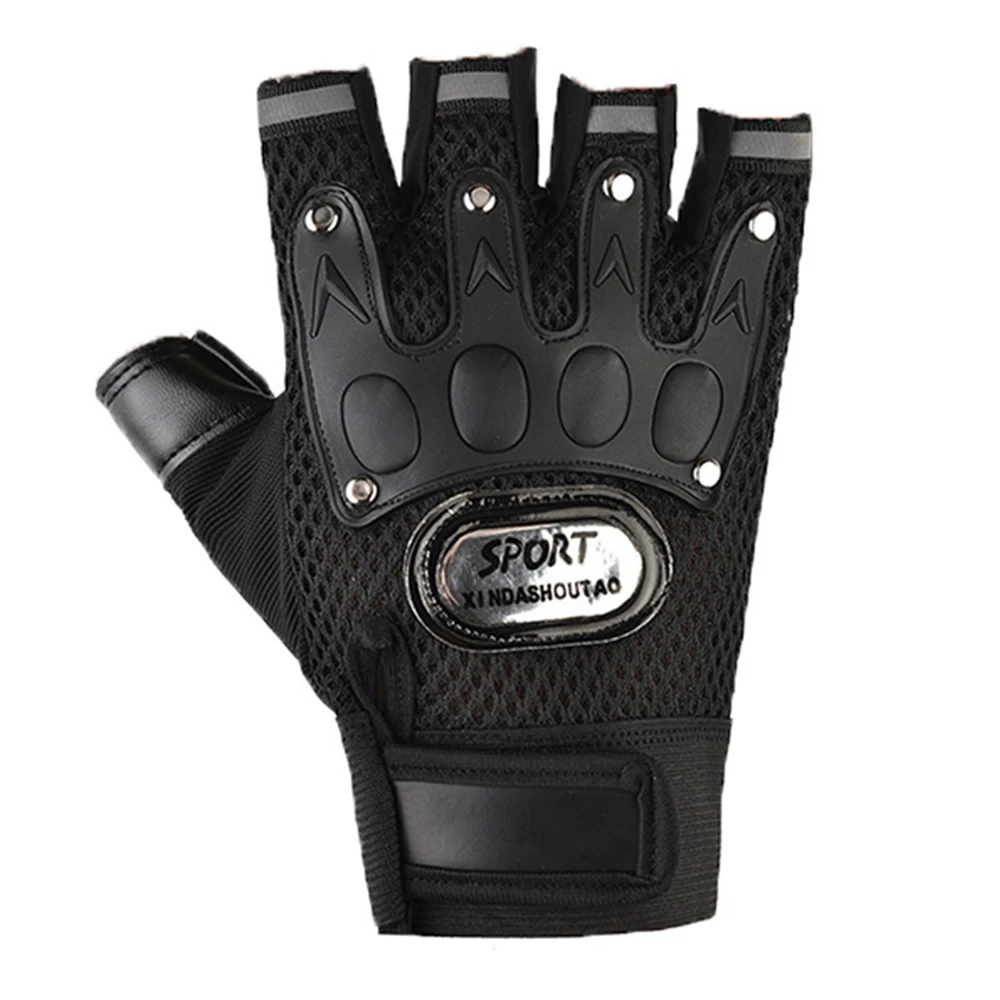 Tactical Gloves Motorcycle Half Finger Men Breathable Spring Summer Hiking Anti Slip Gloves Travel Fitness Cycling Sports Gloves