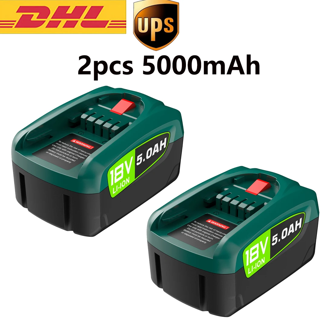 Voor Bosch PBA 5.0/8.0Ah Vervangende Batterij 18V Voor Bosch PBA PSB PSR Batterij Huis & Tuingereedschap Batterij AL1810CV AL18815CV
