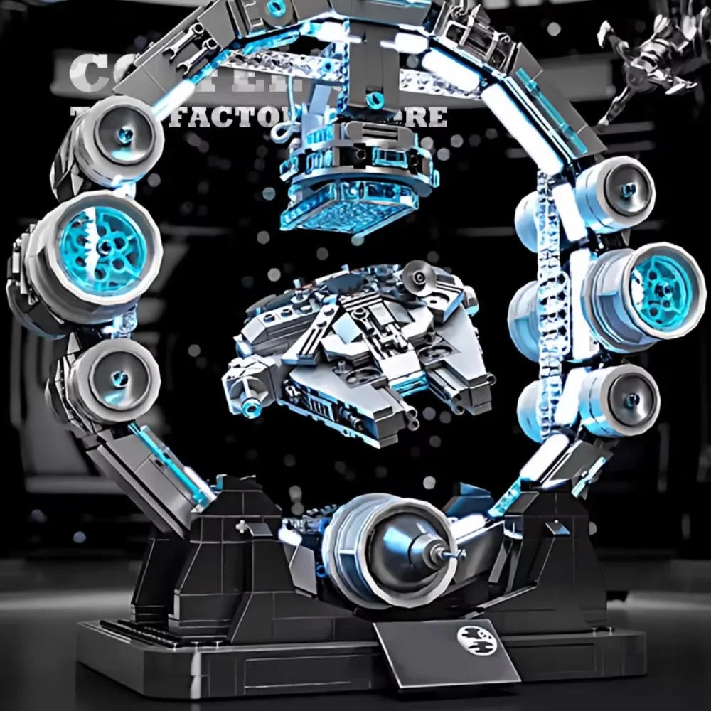 

STEM Magnetic Levitation Spaceship - Hovering Deep Space Explorer Model Kit, Educational Science Toy & Gift