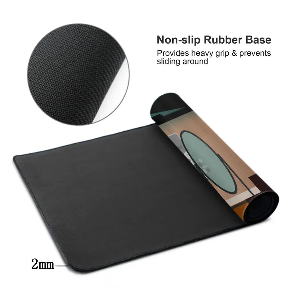 Mouse Pad Non-Slip Rubber Edge locking mousepads Game play mats Adventure video game Night in the Woods for notebook PC computer