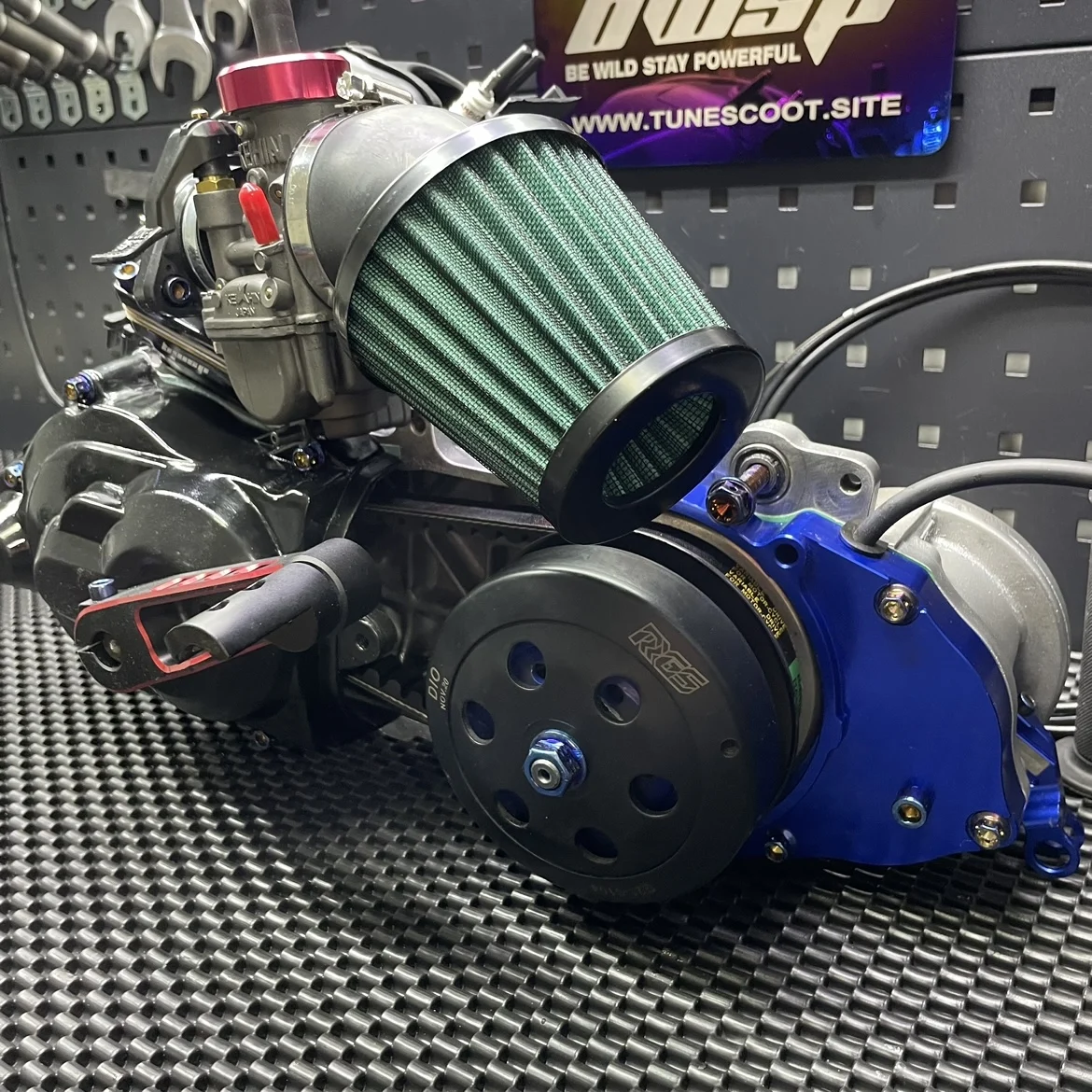 Engine 70cc Dio50 Af18 Full Complete Plug And Play BWSP Racing Kit