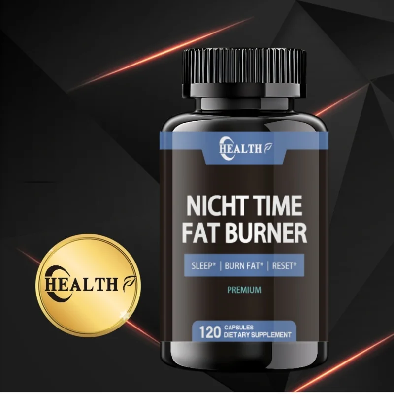 Nighttime Fat Burning Honeycomb Capsules - Contains Vitamin D3 Green Tea for Detoxification and Intestinal Peristalsis