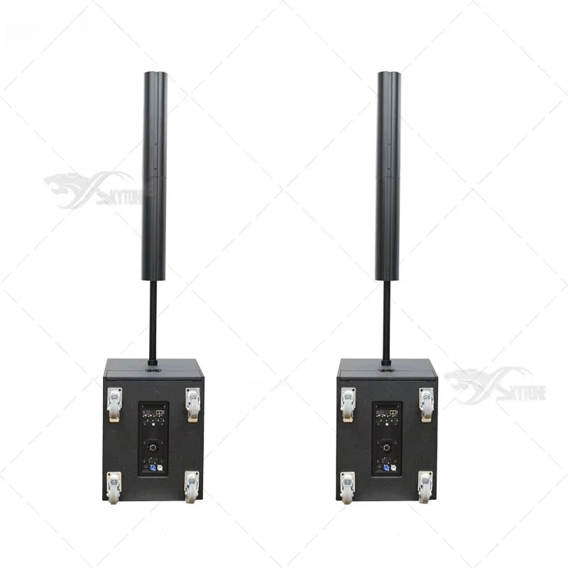 Active DSP Speakers Powered Column Speakers Set Active Pa Sound System