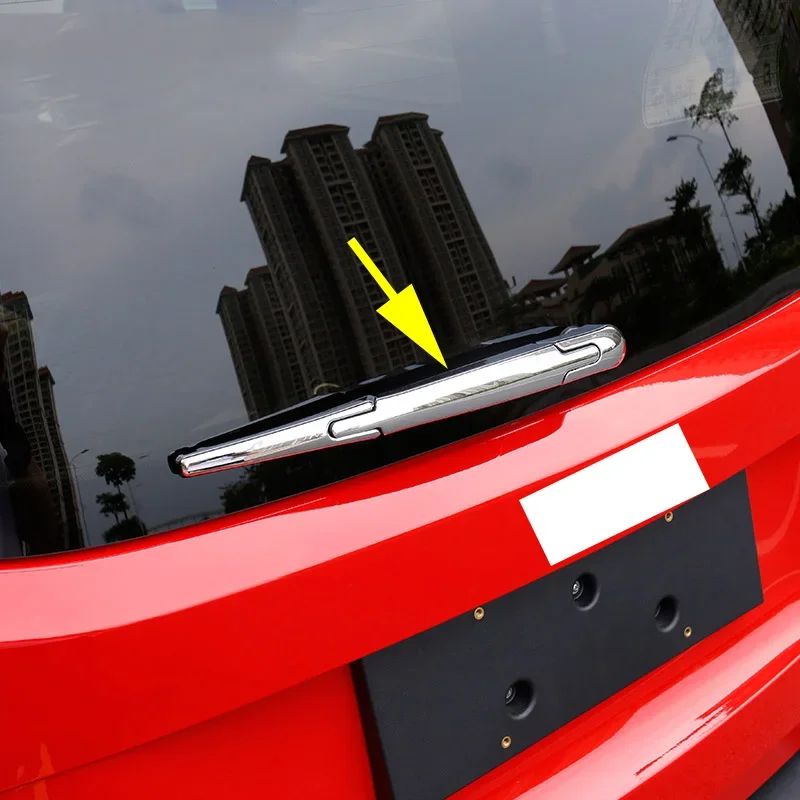 

For Jeep Renegade 2015-2020 Chrome Rear Windshield Wiper Cover Trims Accessories