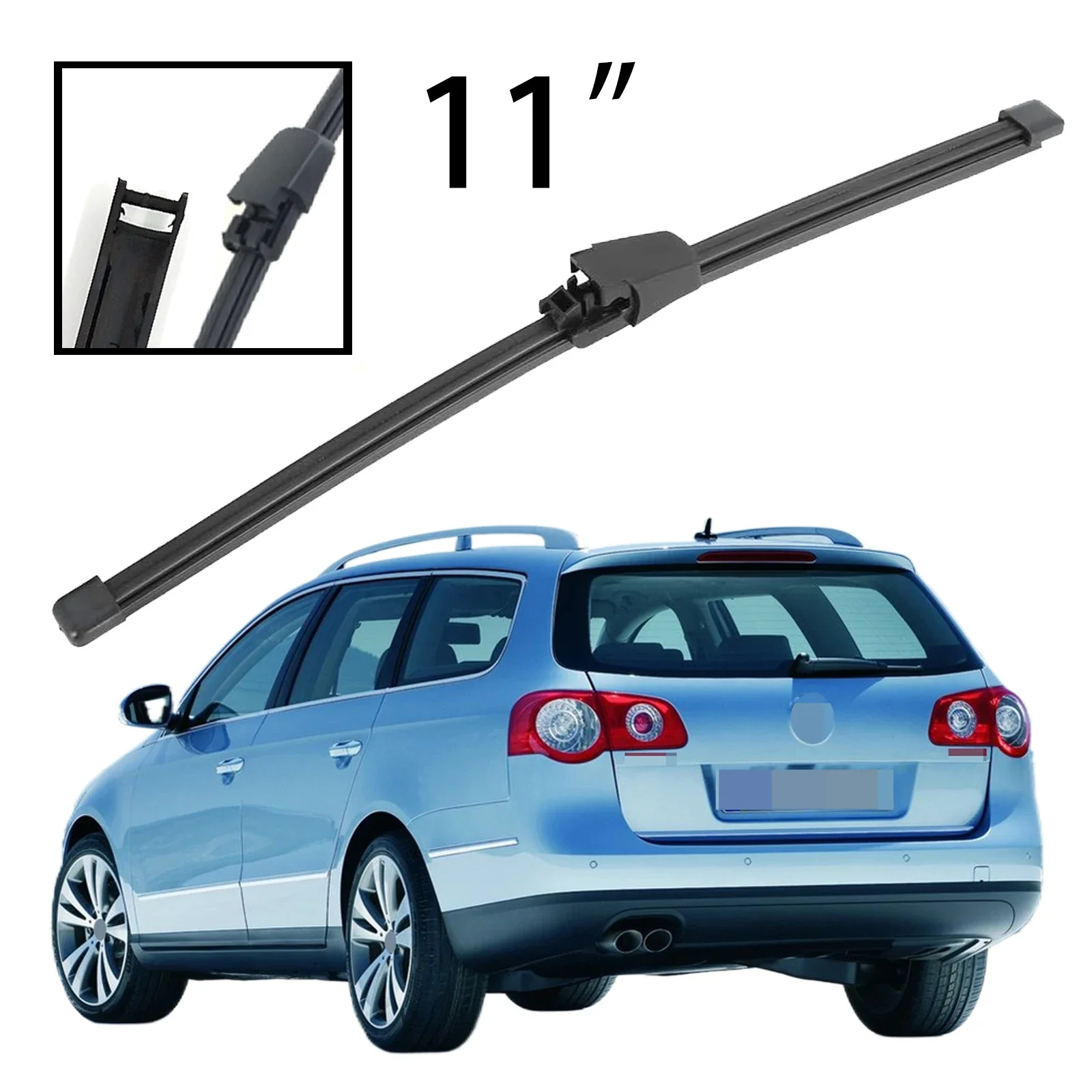 

11" Rear Windshield Windscreen Washer Wiper Blade For VW Passat Variant B6 3C5 Estate Wagon 2005-2011 Car Accessories