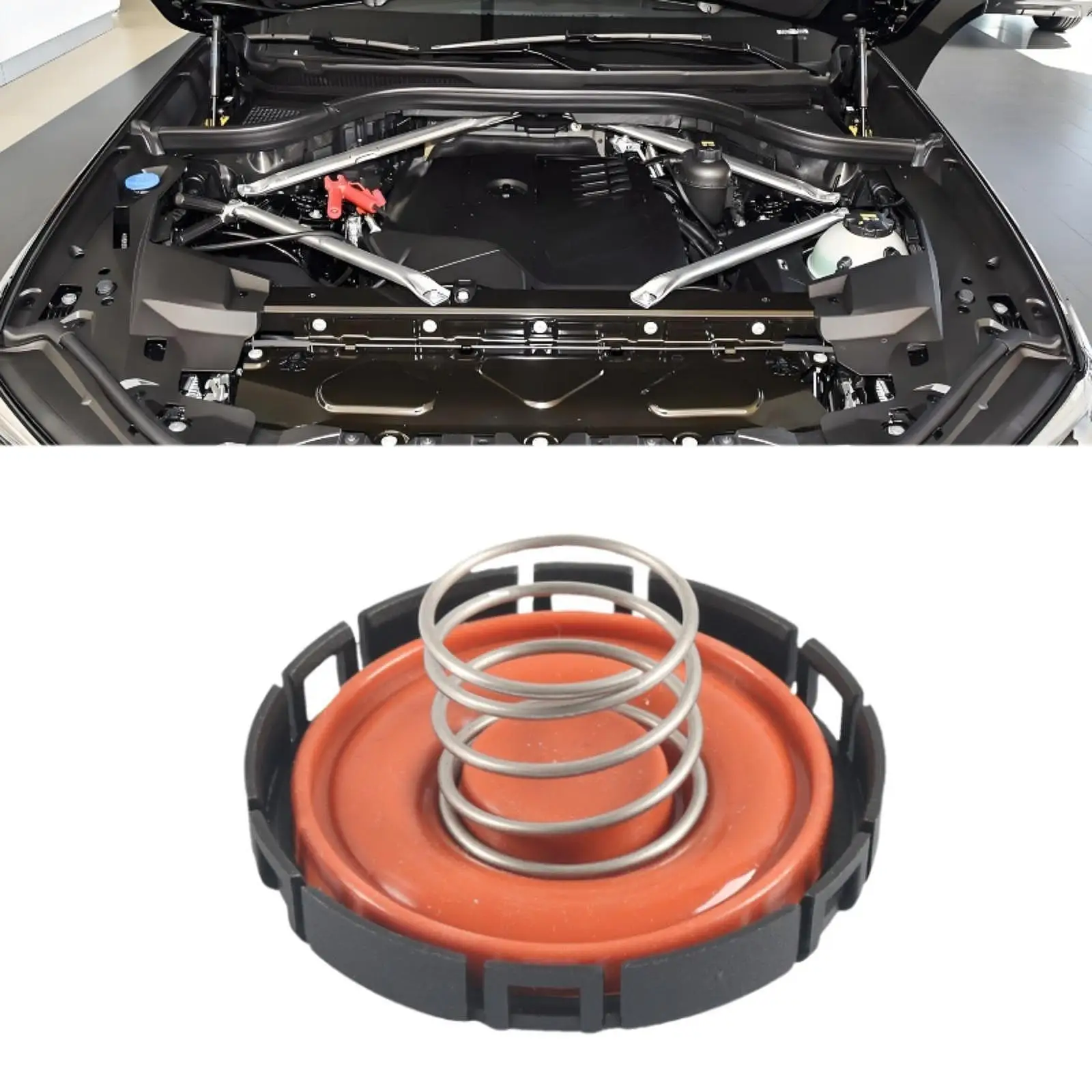 Válvula 11127588412 fácil instalação substituição tampa do diafragma da válvula para 228i 2014-2016 veículo accs auto