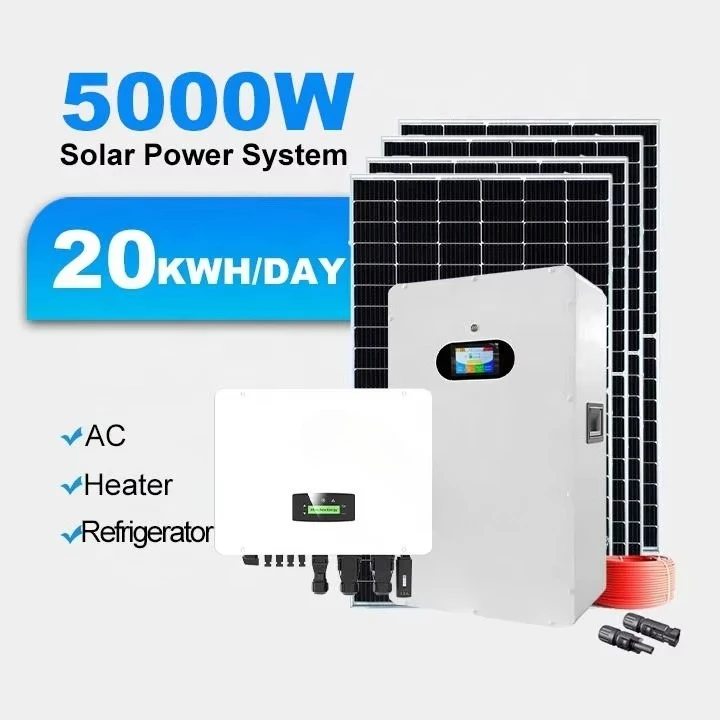 Hot Sell Complete Solar Energy Off Grid System Solar Panel Electric Kit 3kw 5kw 8kw 10kw for Home Solar Power Energy Storage