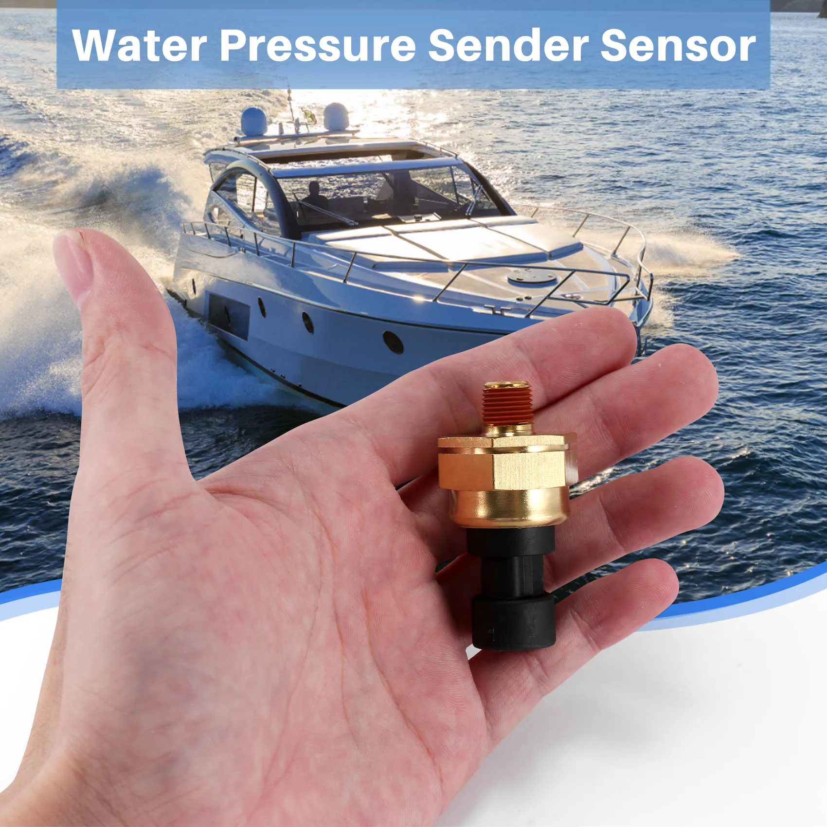8M6000623 Water Pressure Sender Sensor Switch Fits For Mercruiser Quicksilver Marine