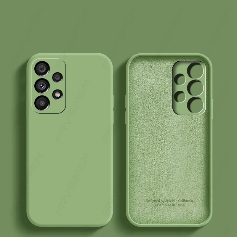 A71 M21 M31 M31S M51 Liquid Silicone Case A13 A33 A53 A52S A73 M52 For Samsung Galaxy  a12 a22 a32 a52 a72 m32 A23 A50 A54 M22 - náhled 5