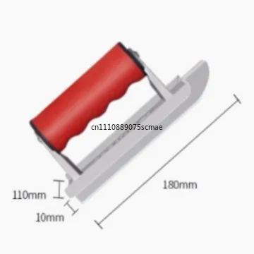 Concrete grooving tool, 304 stainless steel, cement pavement long handle wet retractable joint groover