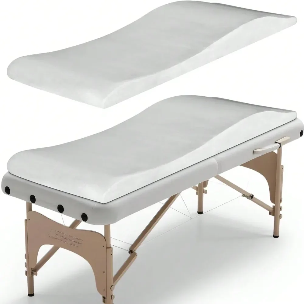 

Lash Bed Topper,SalonGrade Lash Bed Cover HighDensity Foam Massage Mattress With Ergonomic Curved Design 70.8 X 23.6 Waterproof