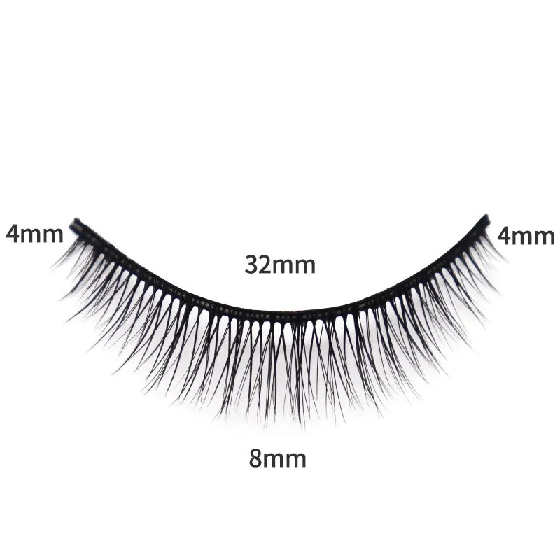 5Pairs Short lashes false eyelashes eye fake lash eyelash extension natural set wispy lashes supplies tools beauty individual