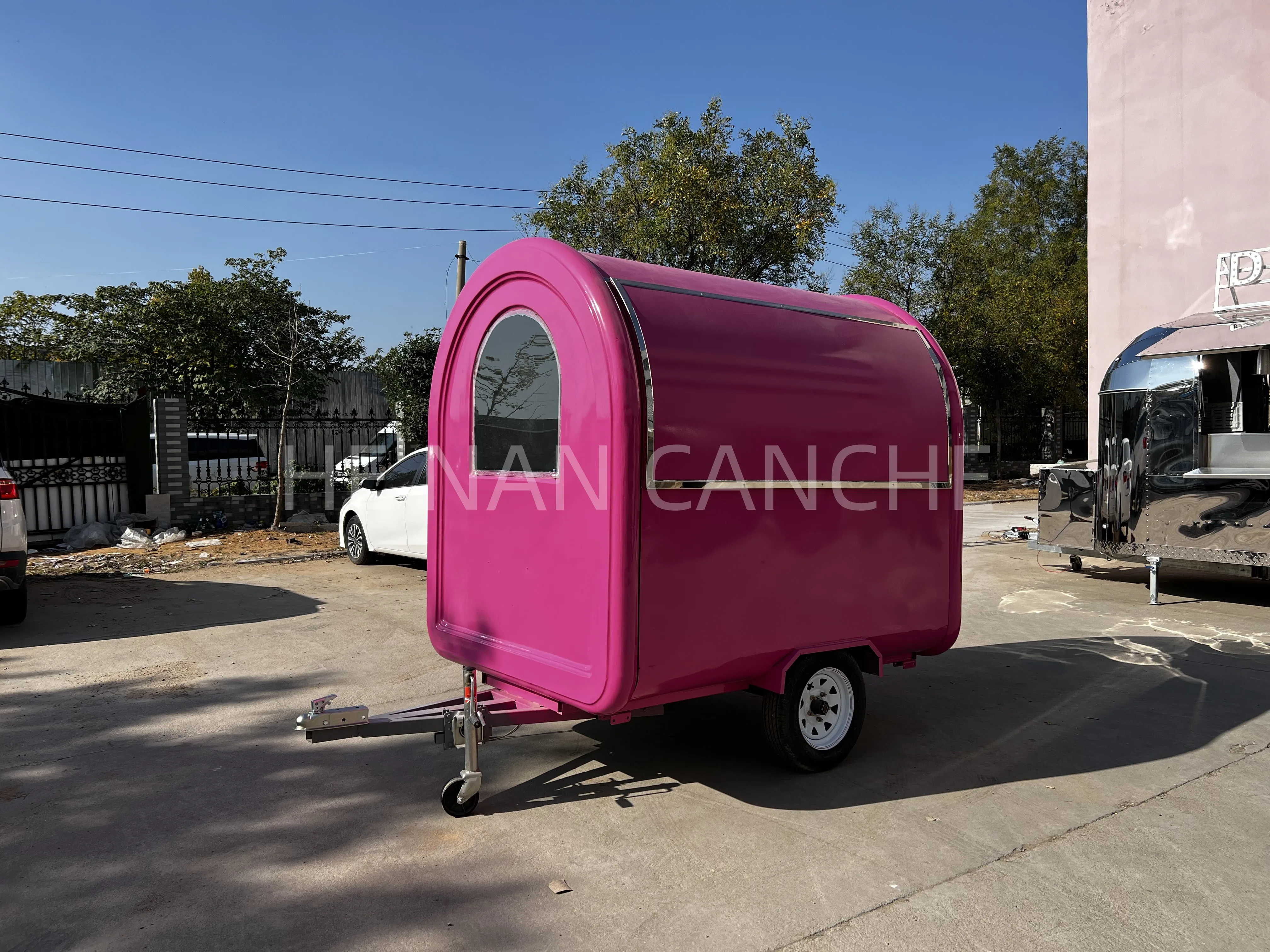 One-stop Food Trailer Manufacturer Mobile Coffee Carts with Coffee Machine