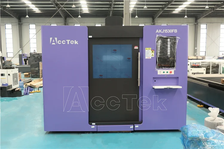 Economical Series Fiber Laser Cutting Machine Full Closed Fiber Laser Cutter with Au3tech Controller