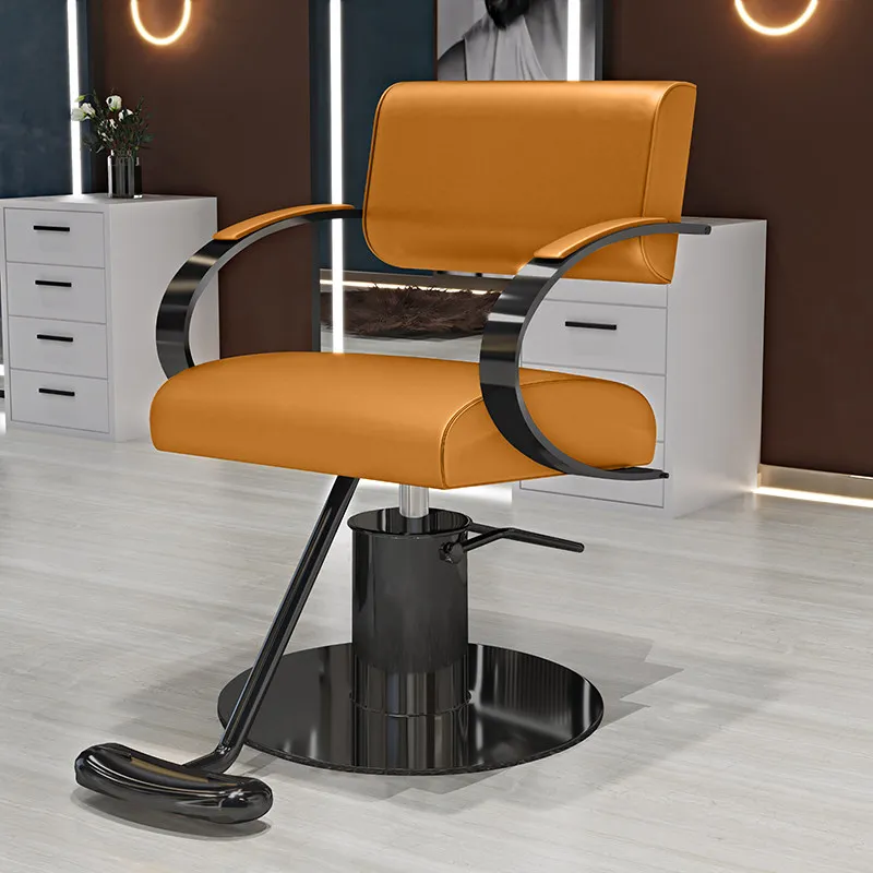Premium Classic Barber Chair Adjustable Design Swivel Specialty Barber Chair Elegant Modern Cadeira Barbeiro Salon Furniture 5