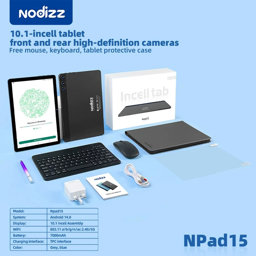 2026 New NPad13 Android 14 Tablet Pc 10 inch 1280*800 HD IPS