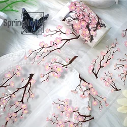 2m/Roll Red pink White Plum Blossom PET Tape Vintage Flower Decor Tape For Sticker Scrapbooking Journal Card Making Stationery