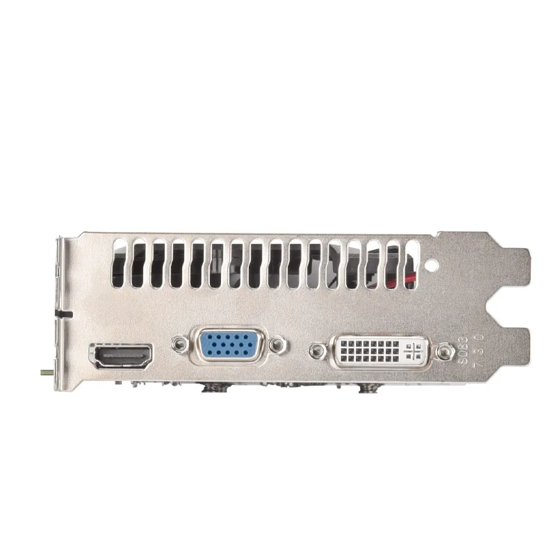 Kartu grafis JINSHARK GT730 4GB GDDR3 untuk rumah, kantor, hiburan, game, tampilan definisi tinggi, antarmuka HD VGA DVI