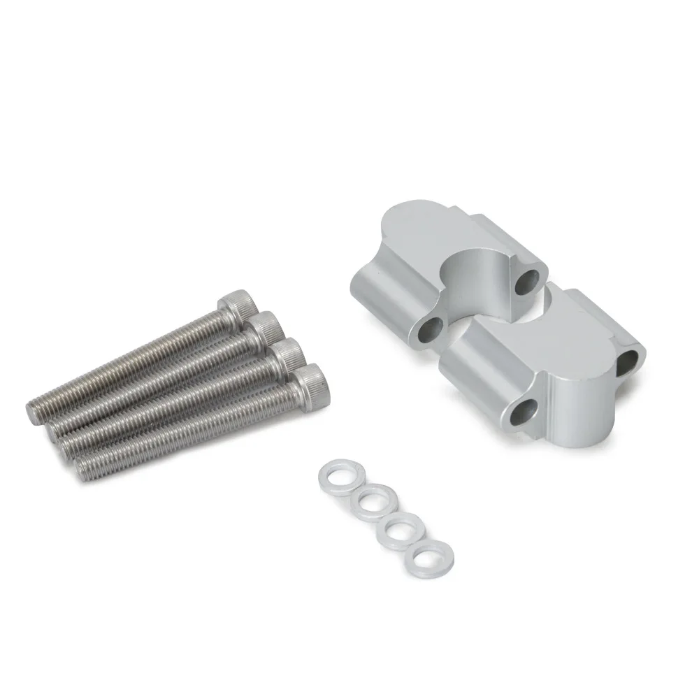 

Motorcycle Handlebar Riser Bar Mount Handle Clamp Universal 28mm 1 1/8" 22mm 7/8" For Honda For BMW R1200gs For YAMAHA MT07 MT09