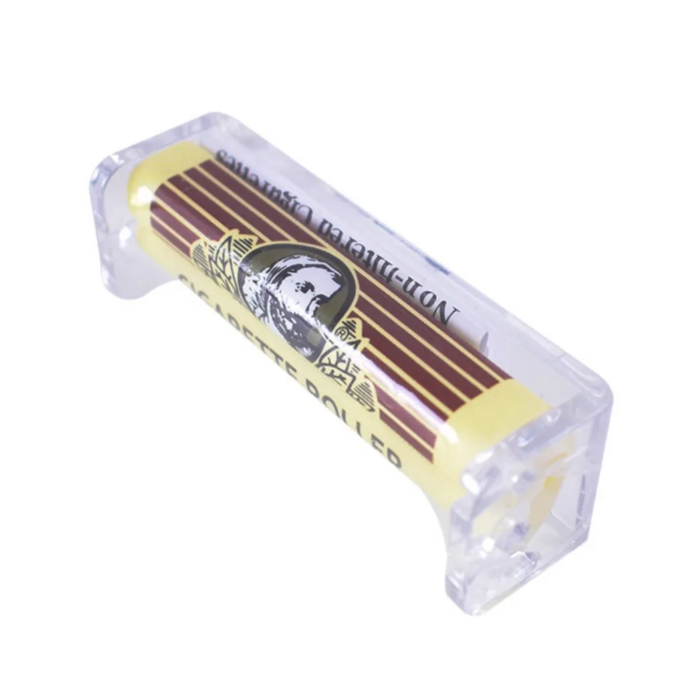 78mm Acrylic Manual Cigarette Rolling Machine Portable Tobacco Filler Injector Roller Smoking Accessories Kit