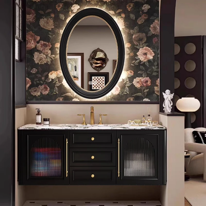 

Умное зеркало Шкафы для ванной комнаты Шкаф для умывальника Узкий дизайн Шкафы для ванной комнаты Душевая мебель Туалетный Шкаф MHYSG