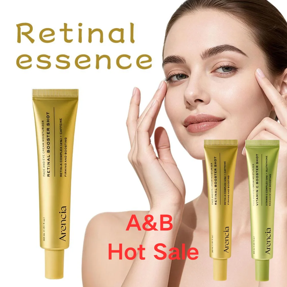 Arencia Retinal Booster Shot, Humectante con Complejo de Retinol al 2%, Tratamiento Reafirmante y Suavizante, Repara las Líneas Finas, Booster Facial