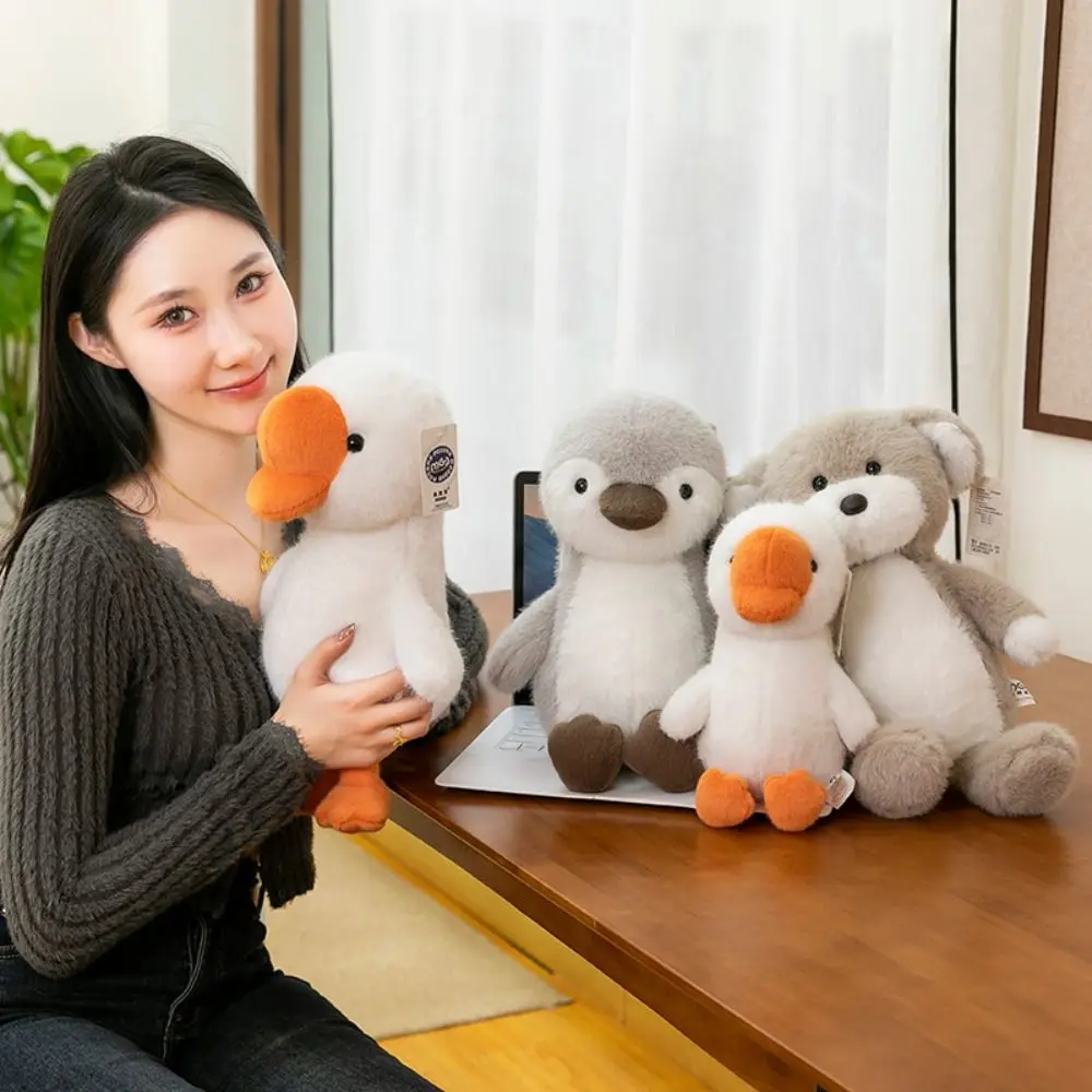 

PP Cotton Dog Animals Plush Toys Interactive Handmade Penguin Stuffed Animal Doll Fluffy Collection